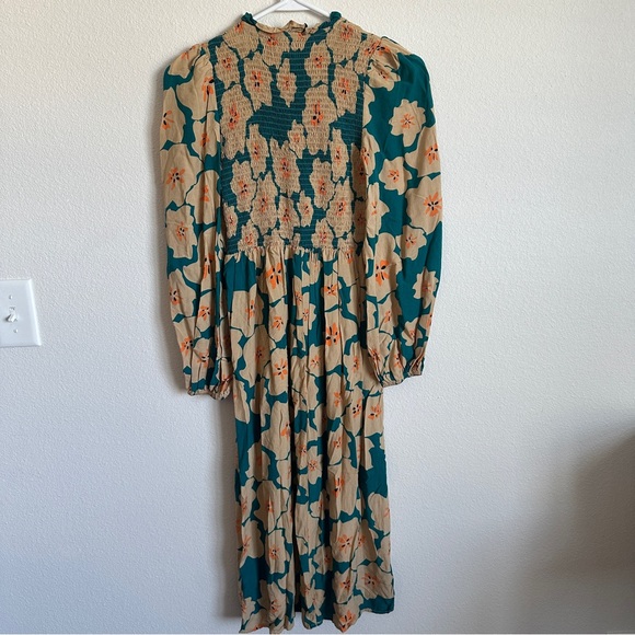 NWOT Never fully dressed floral boho midi prairie dress - Picture 7 of 7